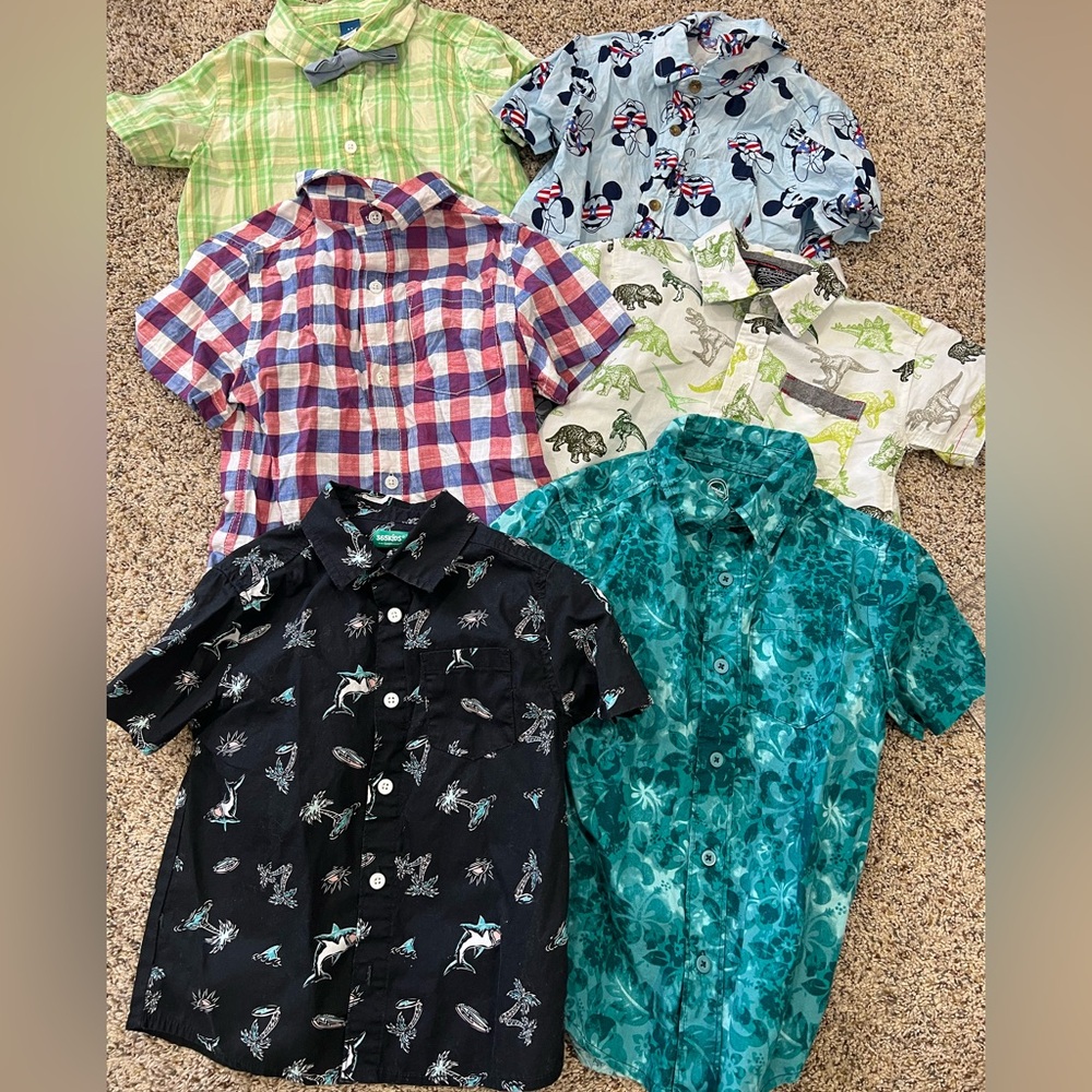 Boy’s Button-Down Shirt
